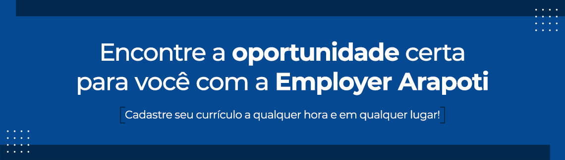 Trabalhe conosco Employer Arapoti